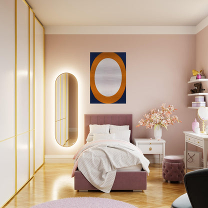 Mao - Al Held Brushed Aluminum Print - 70x100 cm / 28x40 inches | Al Held Aluminum Print | Al Held Prints