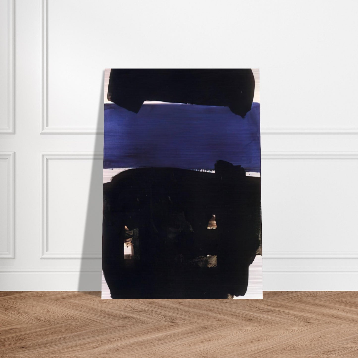 Peinture 23 Mai 1969 - 1969 - Pierre Soulages Brushed Aluminum Print - 70x100 cm / 28x40 inches | Pierre Soulages Aluminum Print | Pierre Soulages Prints