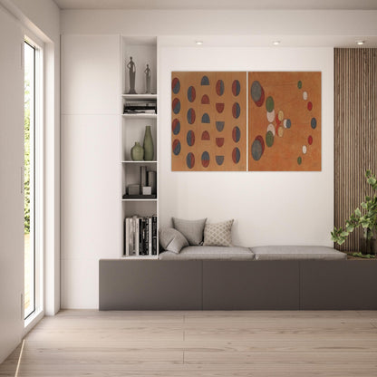Diptych - 1956 1 - Lolo Soldevilla Art Prints - 100x150 cm / 40x60″ inches | Lolo Soldevilla Poster | Lolo Soldevilla Prints