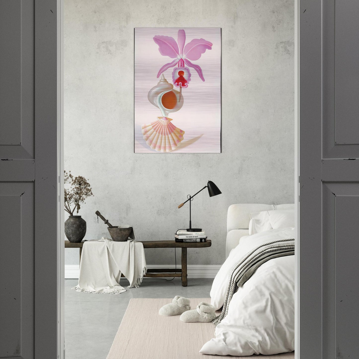 Naturaleza Viva - 1943 - Maruja Mallo Brushed Aluminum Print - 70x100 cm / 28x40 inches | Maruja Mallo Aluminum Print | Maruja Mallo Prints
