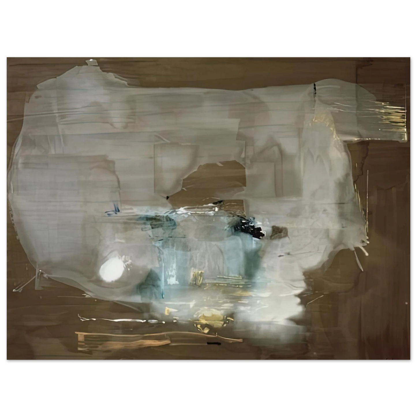 Helen Frankenthaler - M, 1977- Wall Art - 30x40 cm / 12x16 inches - Fine Art Poster-canvas - -
