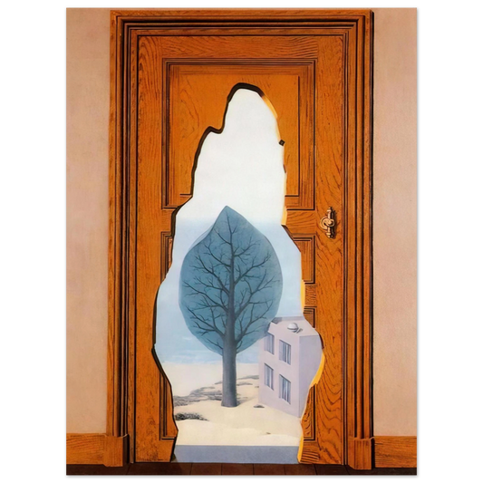 Rene Magritte - THE AMOROUS PERPECTIVE 1935  75x100 cm / 30x40inches Fine Art Poster
