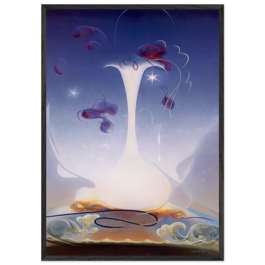 Memory - 1937 - Agnes Lawrence Pelton 70x100 cm / 28x40 inches Framed Art Print – Black Wooden Frame