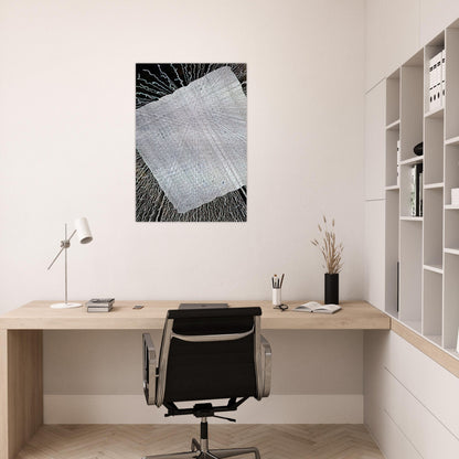 CLOUD SERIES V 1978 - Lenore Tawney Brushed Aluminum Print - 70x100 cm / 28x40 inches | Lenore Tawney Aluminum Print | Lenore Tawney Prints
