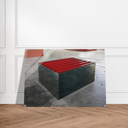 Untitled The Block - 1965 - Donald Judd Acrylic Print - 70x100 cm / 28x40″ inches