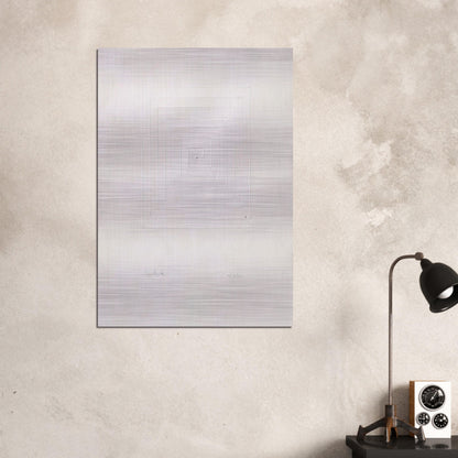 Similmente - Spatialism - Enrico Castellani Brushed Aluminum Print - 70x100 cm / 28x40 inches | Enrico Castellani Aluminum Print | Enrico Castellani Prints