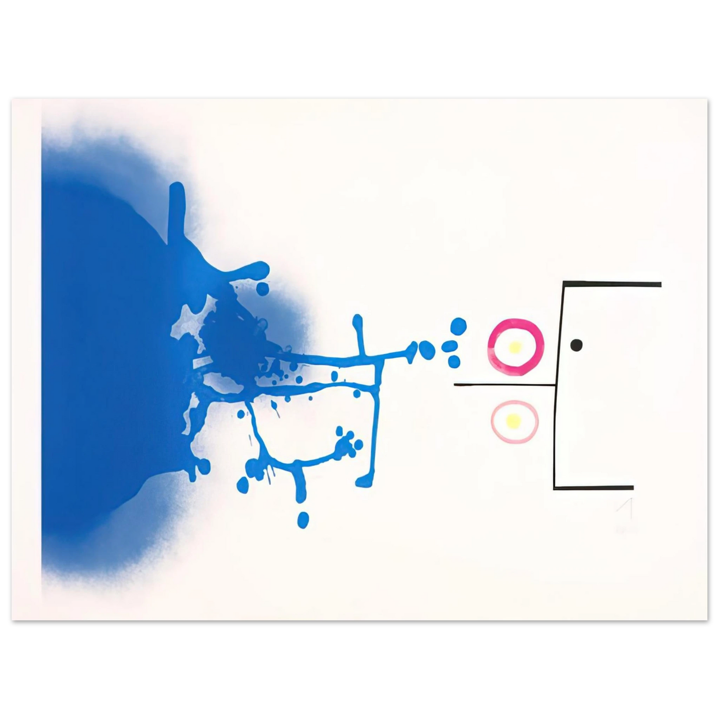 Victor Pasmore - SUN AND SKY 1979  75x100 cm / 30x40inches Fine Art Poster