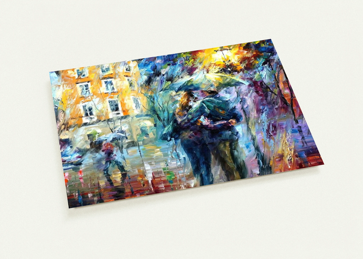 Leonid Afremov By Leonid Afremov Pack of 10 Post Cards | Leonid Afremov Post Cards | A6 (10.5 x 14.8 cm) - 4.1 x 5.8 inches