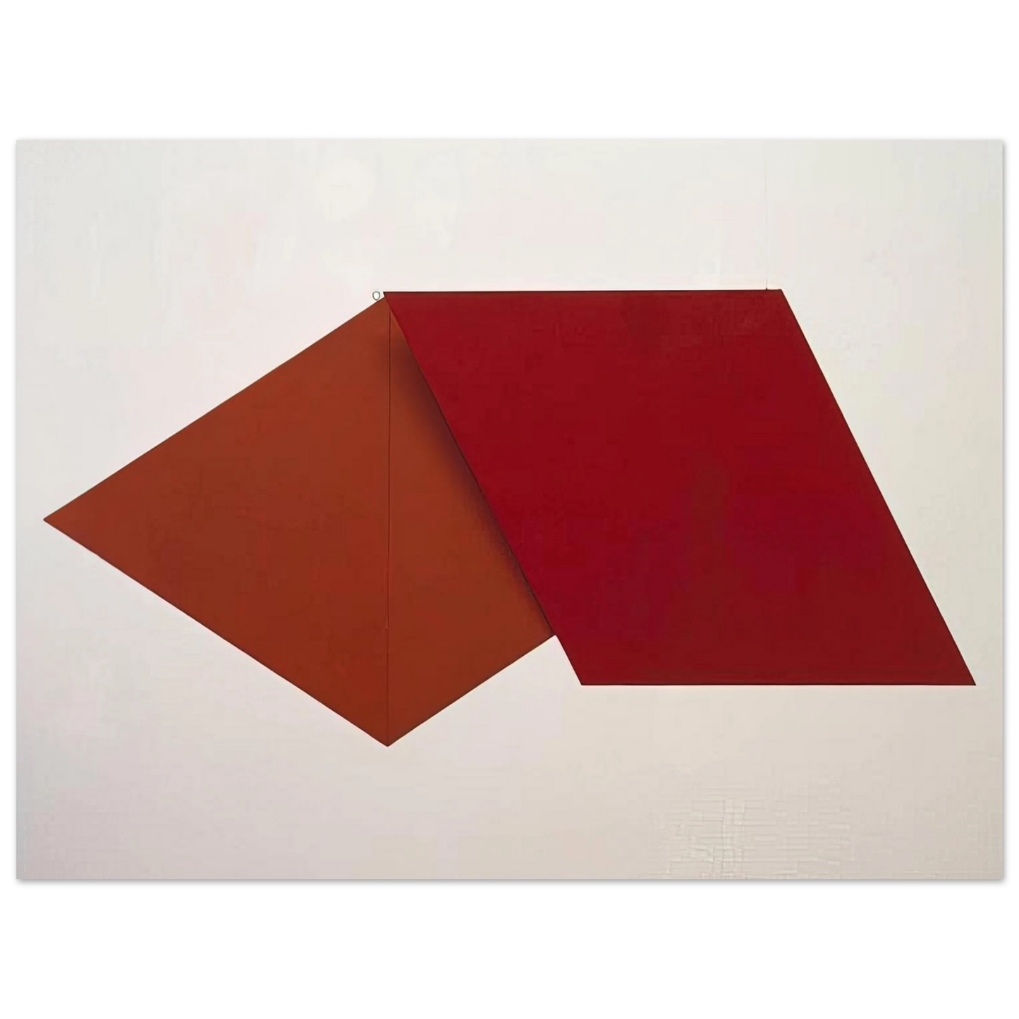 Helio Oiticica - Spatial Relief red REL 036 - 1959  75x100 cm / 30x40inches Fine Art Poster