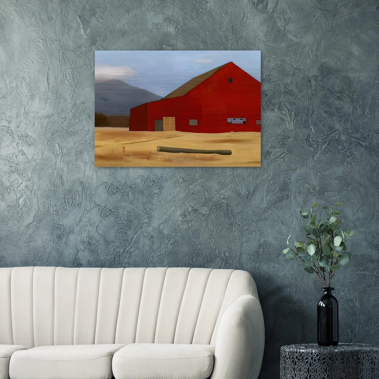 Orange no. 2 1939 - Precisionism - Ralston Crawford Brushed Aluminum Print - 70x100 cm / 28x40 inches | Ralston Crawford Aluminum Print | Ralston Crawford Prints