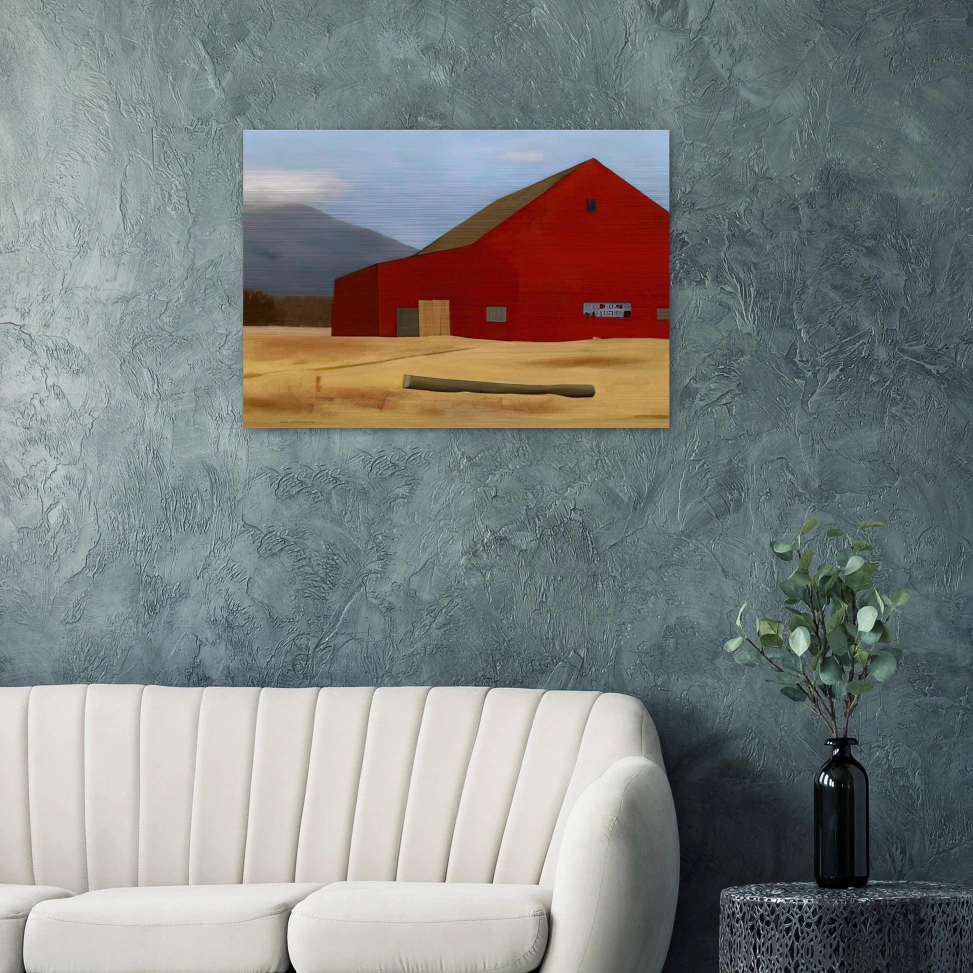 Orange no. 2 1939 - Precisionism - Ralston Crawford Brushed Aluminum Print - 70x100 cm / 28x40 inches | Ralston Crawford Aluminum Print | Ralston Crawford Prints