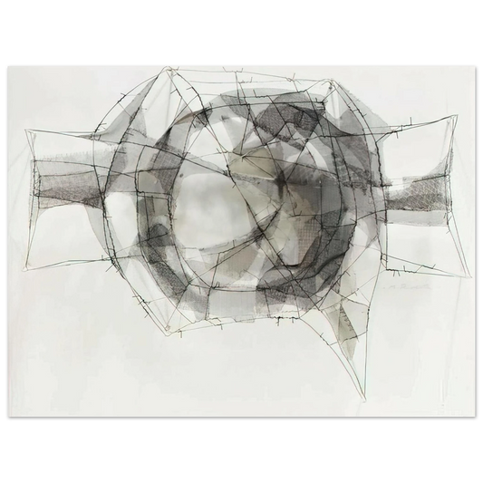 Manuel Rivera - Metamorfosis - 1960  75x100 cm / 30x40inches Fine Art Poster