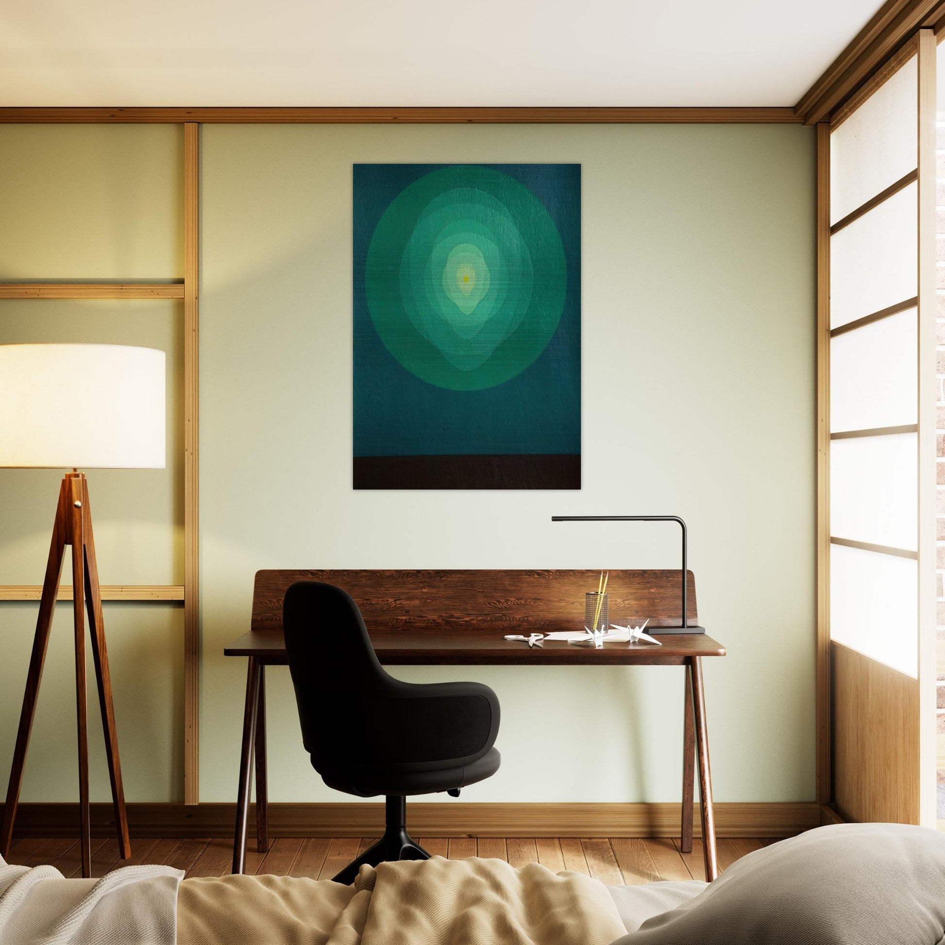 Icon Pyrophorous - 1969 - Clarence Holbrook Carter Brushed Aluminum Print - 70x100 cm / 28x40 inches | Clarence Holbrook Carter Aluminum Print | Clarence Holbrook Carter Prints