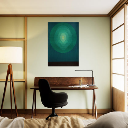 Icon Pyrophorous - 1969 - Clarence Holbrook Carter Brushed Aluminum Print - 70x100 cm / 28x40 inches | Clarence Holbrook Carter Aluminum Print | Clarence Holbrook Carter Prints