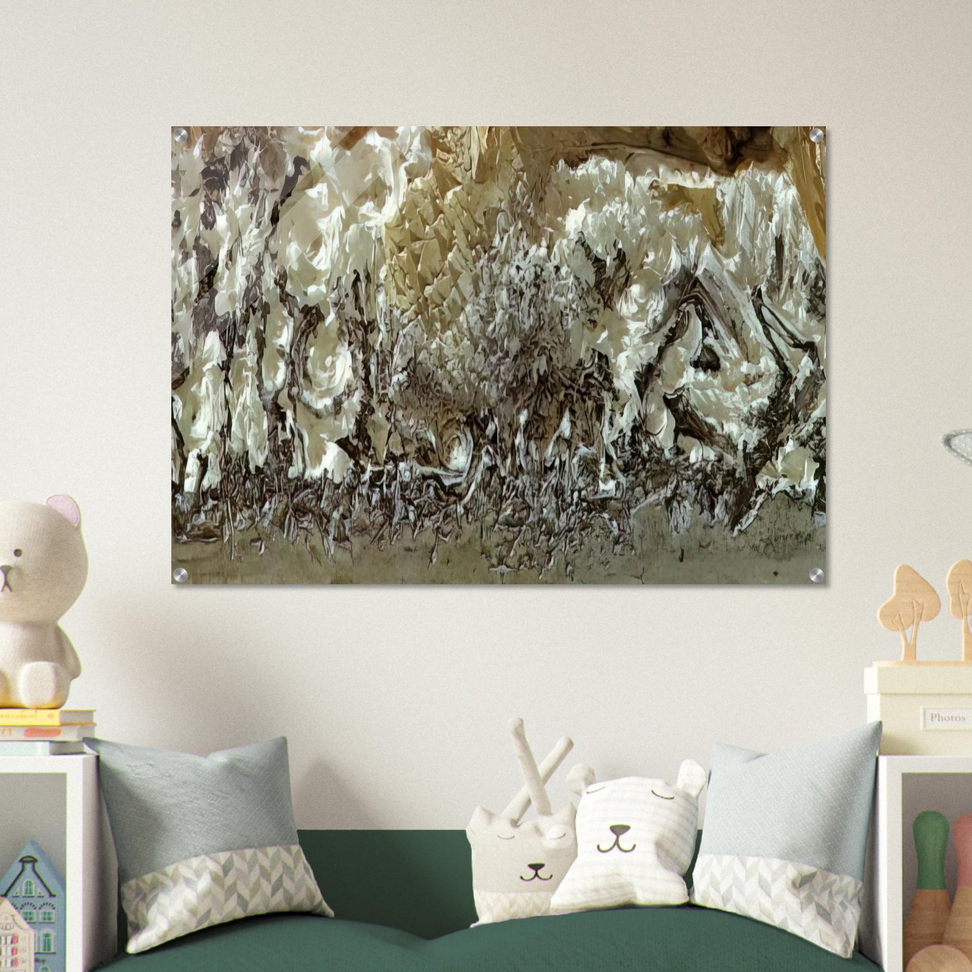 ARABS THE DEATH OF RAIMUNDUS LULLUS - Salvador Dali Acrylic Print - 70x100 cm / 28x40″ inches | Salvador Dali Wall Art | Salvador Dali Prints