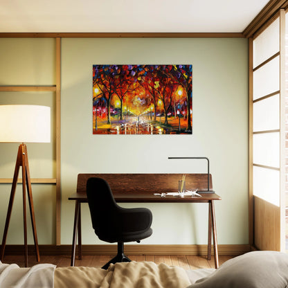 Leonid Afremov - Leonid Afremov Brushed Aluminum Print - 70x100 cm / 28x40 inches | Leonid Afremov Aluminum Print | Leonid Afremov Prints