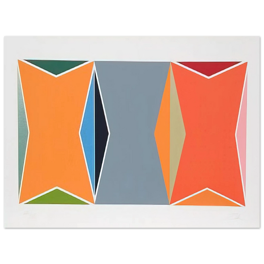 Larry Zox - Untitled 1 - 1979  75x100 cm / 30x40inches Fine Art Poster