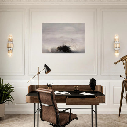 N MERO 148 1959 - Luis Feito Brushed Aluminum Print - 70x100 cm / 28x40 inches | Luis Feito Aluminum Print | Luis Feito Prints