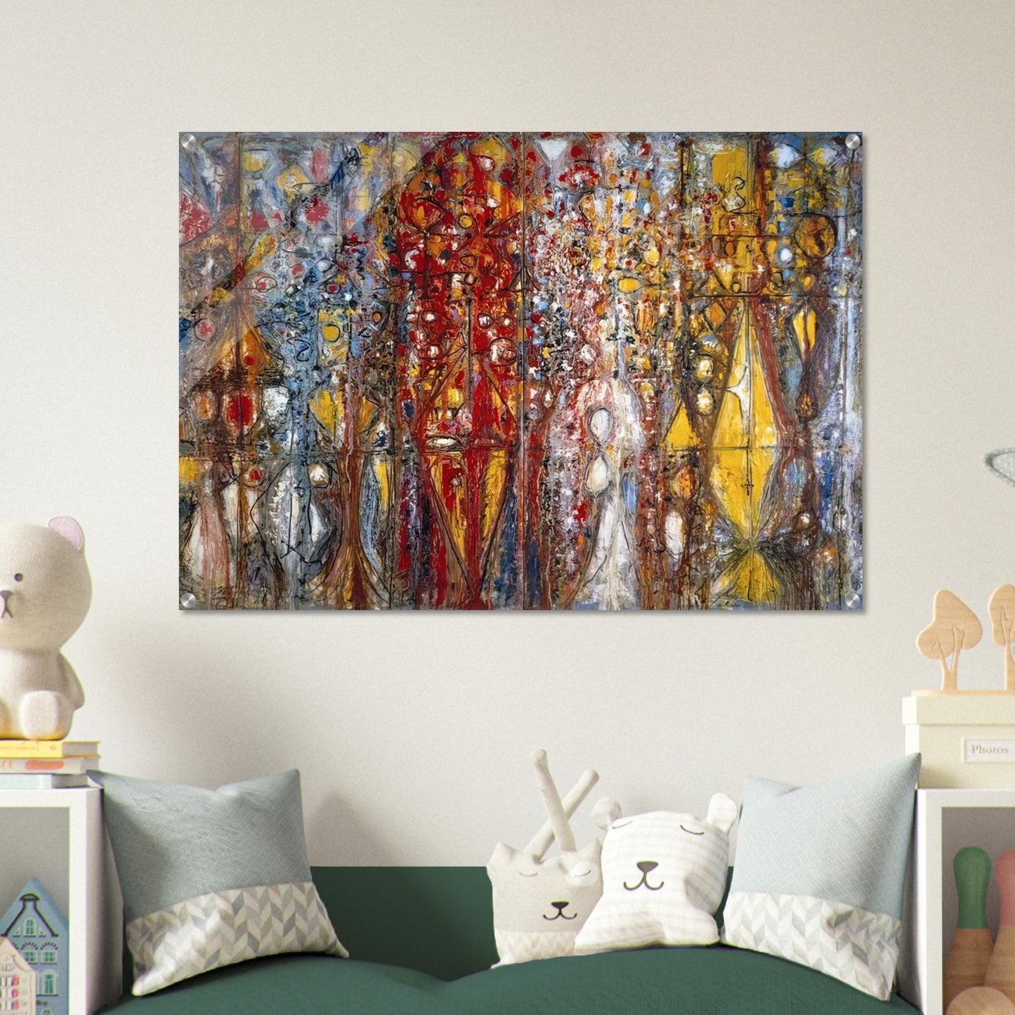 Blood Wedding - Richard Pousette-Dart Acrylic Print - 70x100 cm / 28x40″ inches