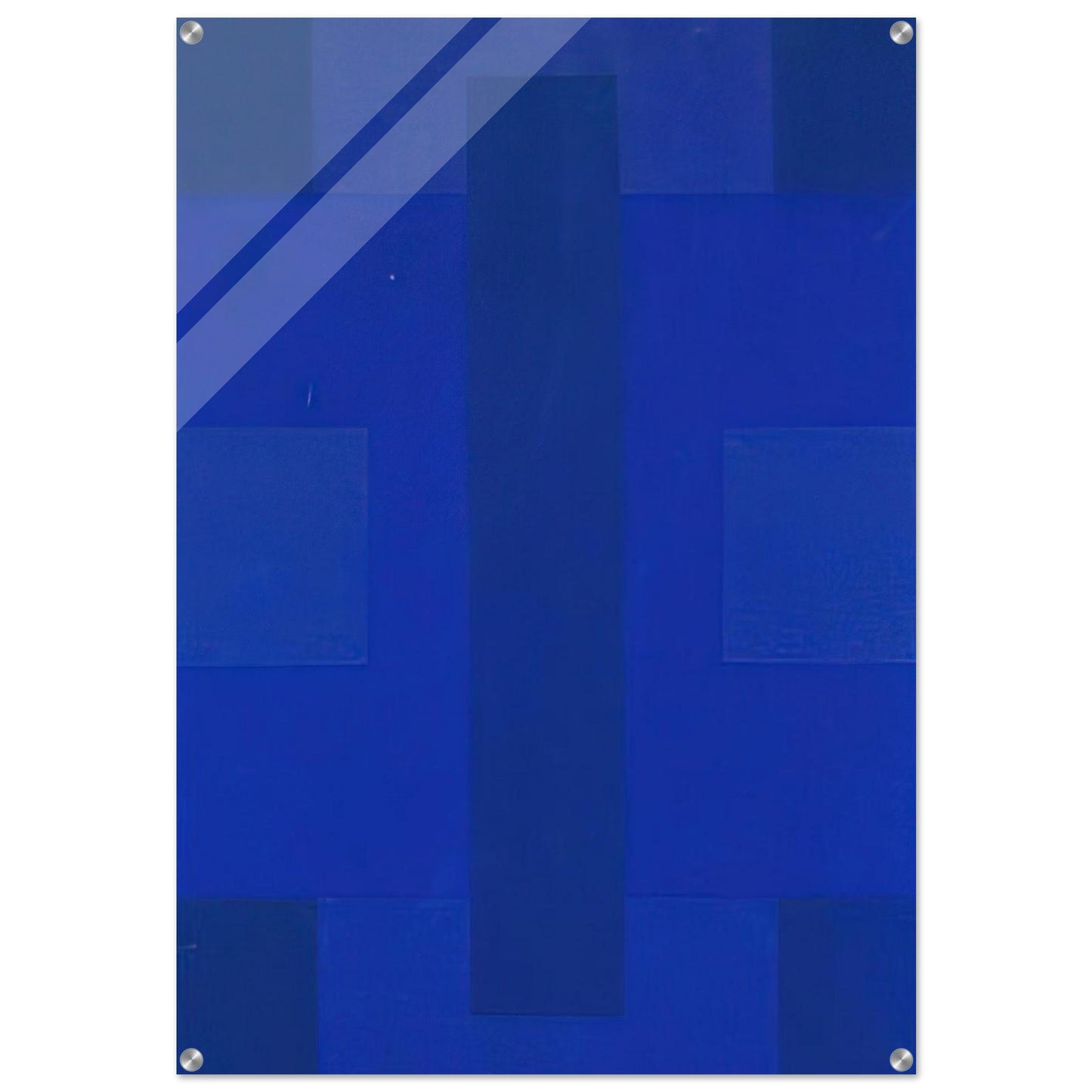 Blue Painting - 1953 - Ad Reinhardt Acrylic Print - 70x100 cm / 28x40″ inches | Ad Reinhardt Wall Art | Ad Reinhardt Prints