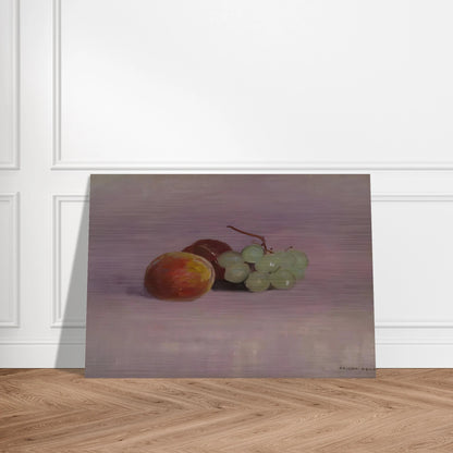 STILL LIFE - Odilon Redon Brushed Aluminum Print - 70x100 cm / 28x40 inches | Odilon Redon Aluminum Print | Odilon Redon Prints