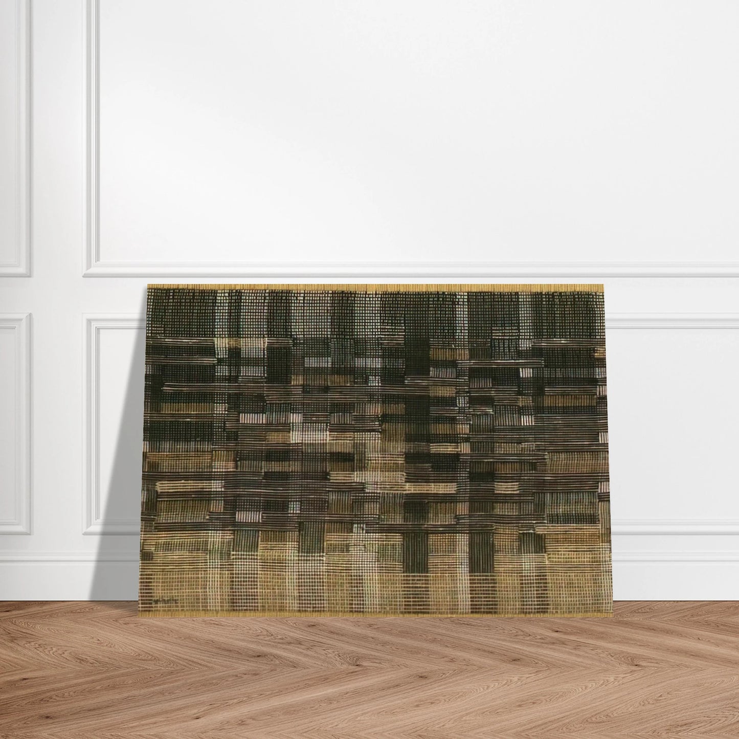 TAPESTRY 1948 - Anni Albers Brushed Aluminum Print - 70x100 cm / 28x40 inches | Anni Albers Aluminum Print | Anni Albers Prints