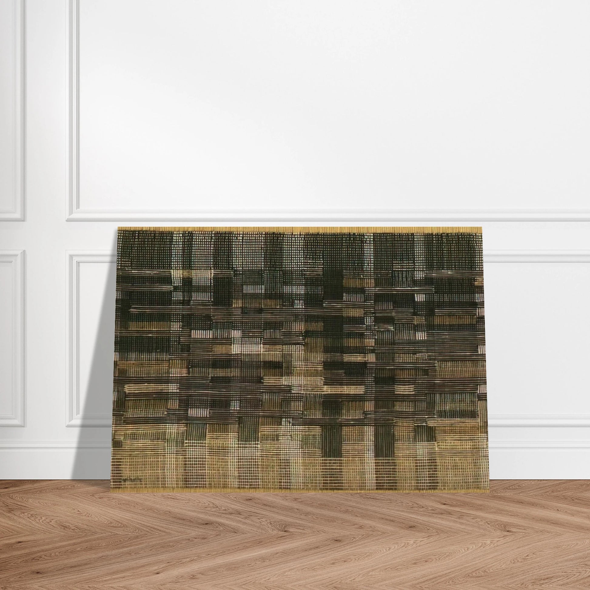 TAPESTRY 1948 - Anni Albers Brushed Aluminum Print - 70x100 cm / 28x40 inches | Anni Albers Aluminum Print | Anni Albers Prints