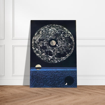 Configuration No.16 - Max Ernst Brushed Aluminum Print - 70x100 cm / 28x40 inches | Max Ernst Aluminum Print | Max Ernst Prints
