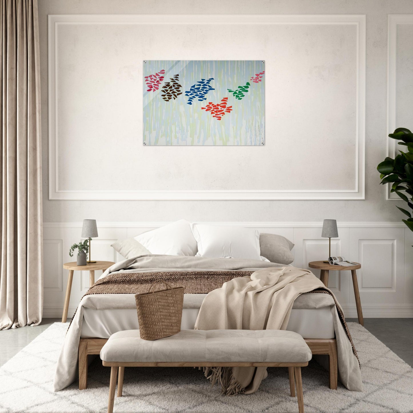 Untitled - 1976 - Robert Goodnough Acrylic Print - 70x100 cm / 28x40″ inches | Robert Goodnough Wall Art | Robert Goodnough Prints