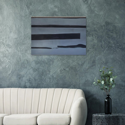 Untitled - 1956 - Donald Judd Brushed Aluminum Print - 70x100 cm / 28x40 inches | Donald Judd Aluminum Print | Donald Judd Prints