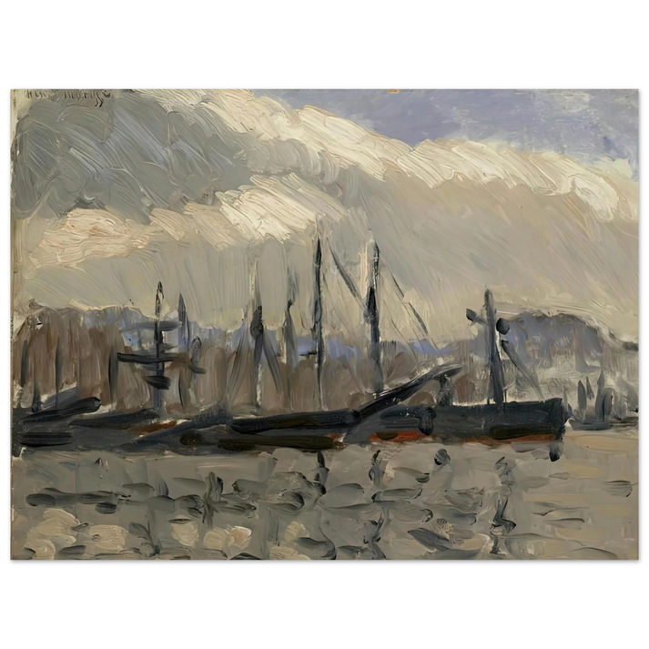 Henri Matisse - PORT DE CHERBOURG  75x100 cm / 30x40inches Fine Art Poster