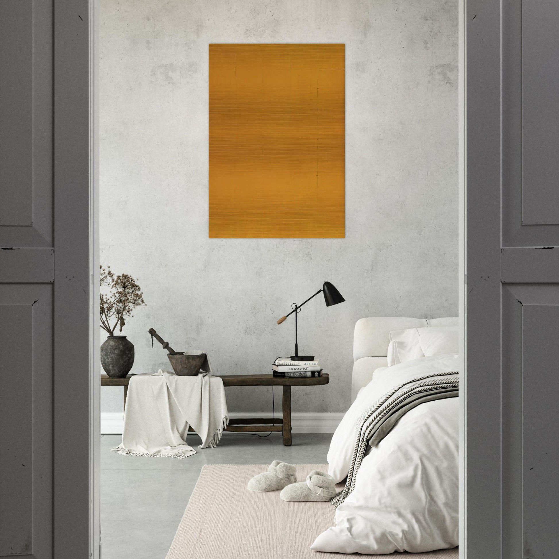 Solare - 1962 - Mario Schifano Brushed Aluminum Print - 70x100 cm / 28x40 inches | Mario Schifano Aluminum Print | Mario Schifano Prints