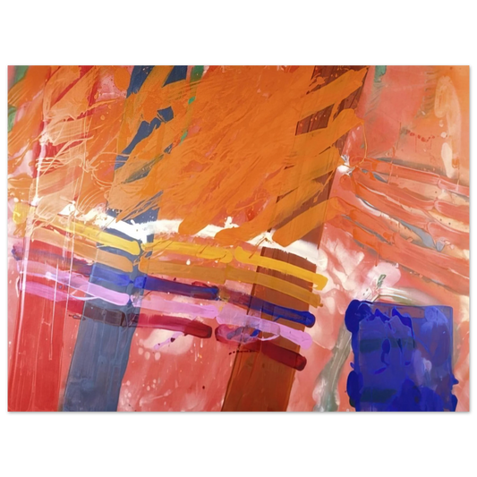 Albert Irvin - Renfrew - 1983  75x100 cm / 30x40inches Fine Art Poster