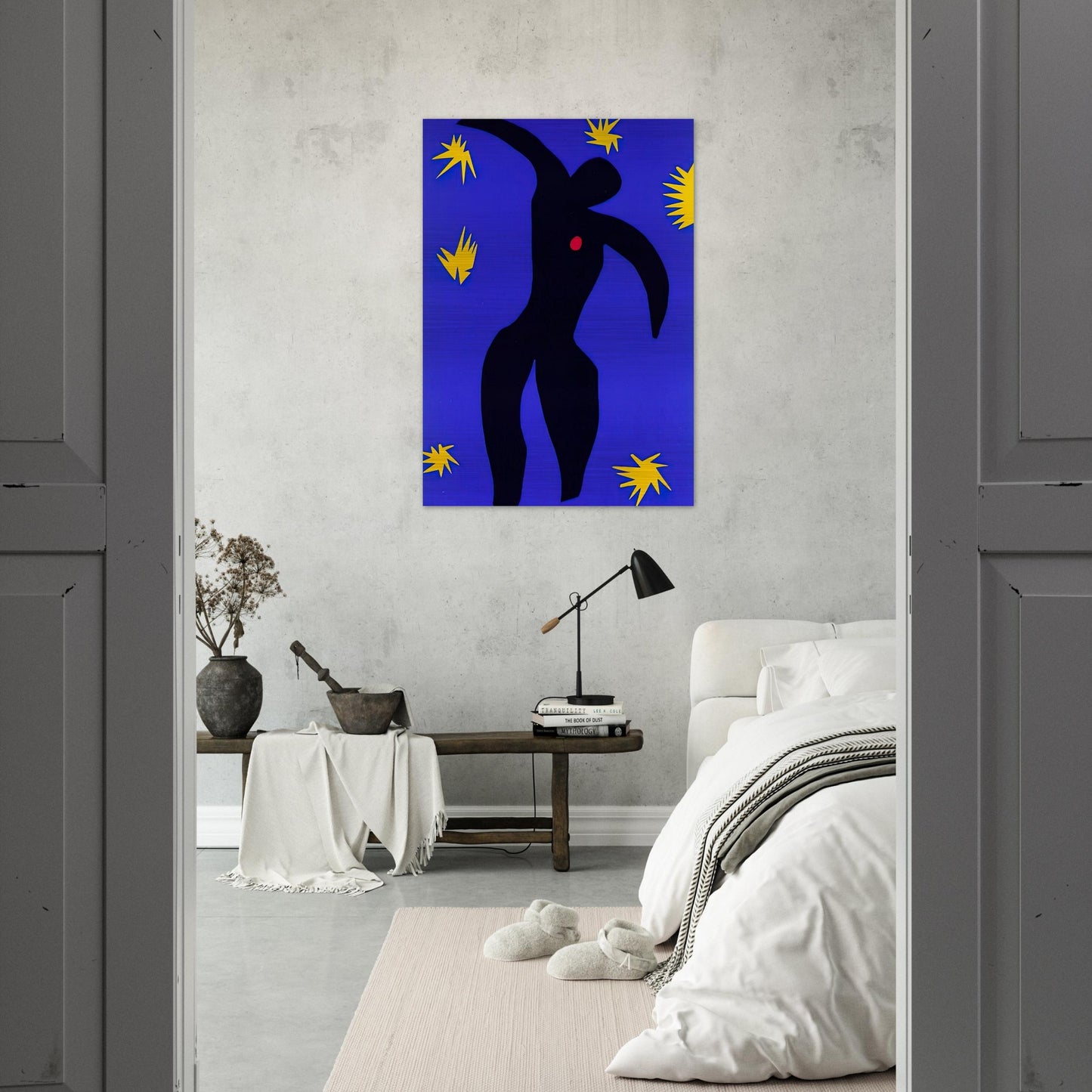 ICARUS 1944 - Henri Matisse Brushed Aluminum Print - 70x100 cm / 28x40 inches | Henri Matisse Aluminum Print | Henri Matisse Prints