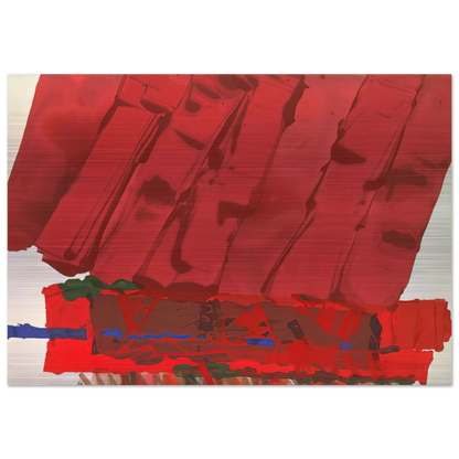 Flodden - 1978 - Albert Irvin Brushed Aluminum Print - 70x100 cm / 28x40 inches | Albert Irvin Aluminum Print | Albert Irvin Prints