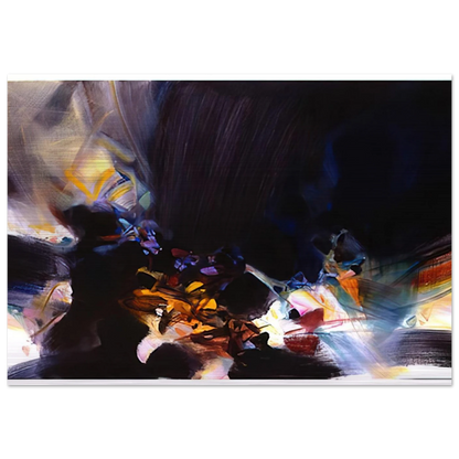 RITUELS 1996 - Chu teh Chun Brushed Aluminum Print - 70x100 cm / 28x40 inches | Chu teh Chun Aluminum Print | Chu teh Chun Prints
