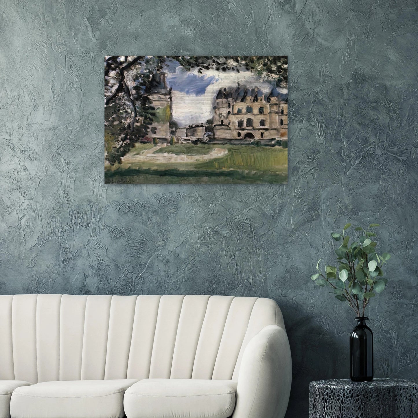 CHATEAU DE CHENONCEAUX 1917 - Henri Matisse Brushed Aluminum Print - 70x100 cm / 28x40 inches | Henri Matisse Aluminum Print | Henri Matisse Prints