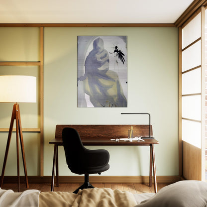 SEDUXISTI ME DOMINE 1967 - Salvador Dali Brushed Aluminum Print - 70x100 cm / 28x40 inches | Salvador Dali Aluminum Print | Salvador Dali Prints