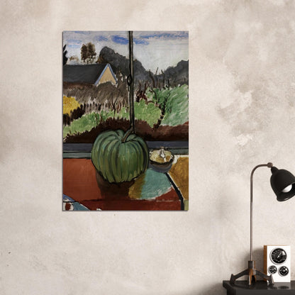 THE GREEN PUMPKIN 1916 - Henri Matisse Brushed Aluminum Print - 70x100 cm / 28x40 inches | Henri Matisse Aluminum Print | Henri Matisse Prints