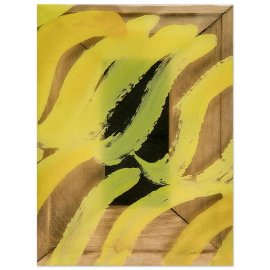 Carla Accardi - Giallo - 1969  75x100 cm / 30x40inches Fine Art Poster