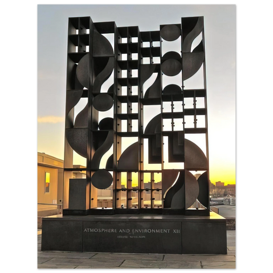 Louise Nevelson - ATMOSHERE AND ENVIRONMENT XII 1970  75x100 cm / 30x40inches Fine Art Poster