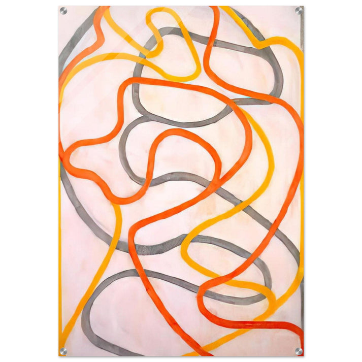 Attendant 5 - 1999 - Brice Marden Acrylic Print - 70x100 cm / 28x40″ inches | Brice Marden Wall Art | Brice Marden Prints
