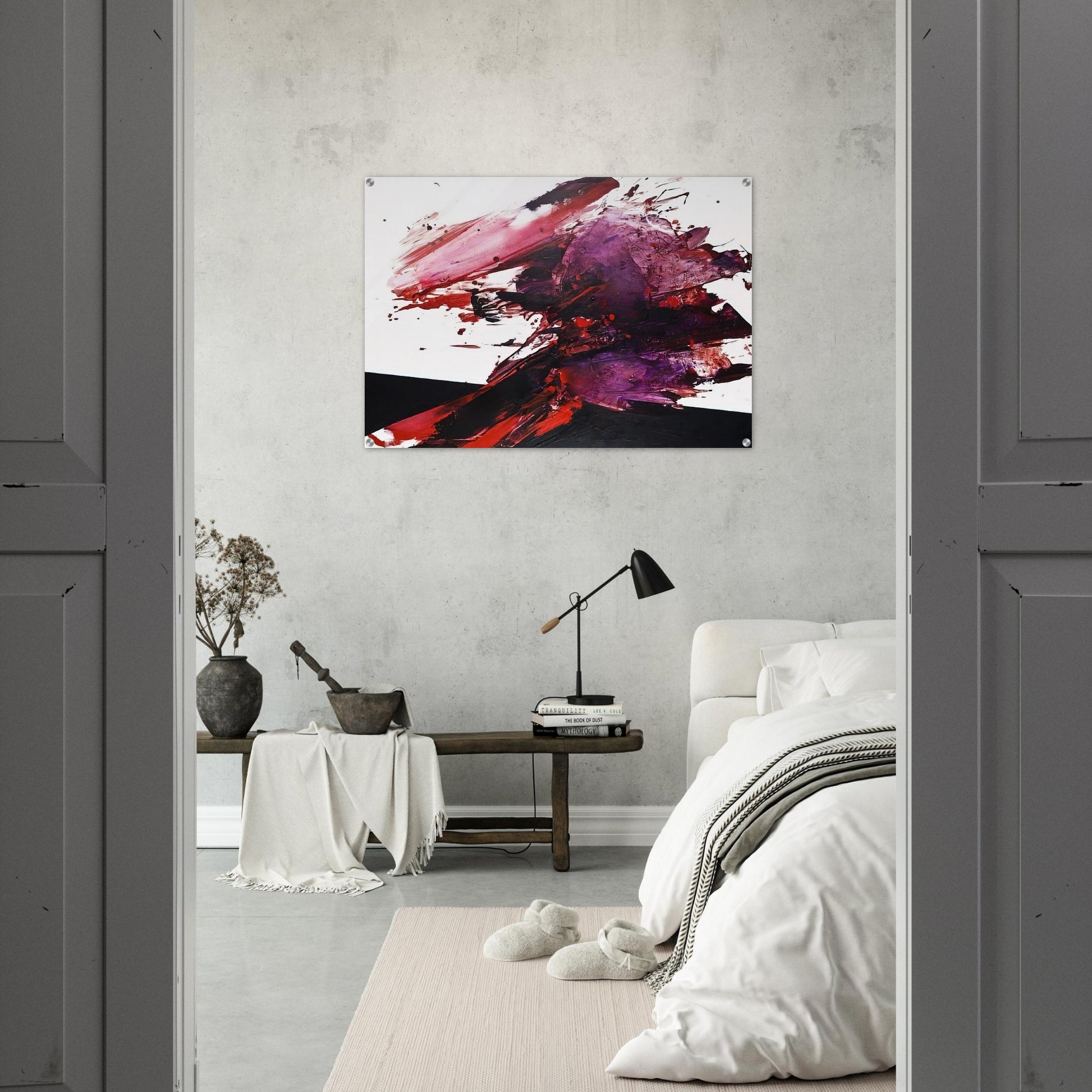 UNTITLED 2447 2009 - Luis Feito Acrylic Print - 70x100 cm / 28x40″ inches