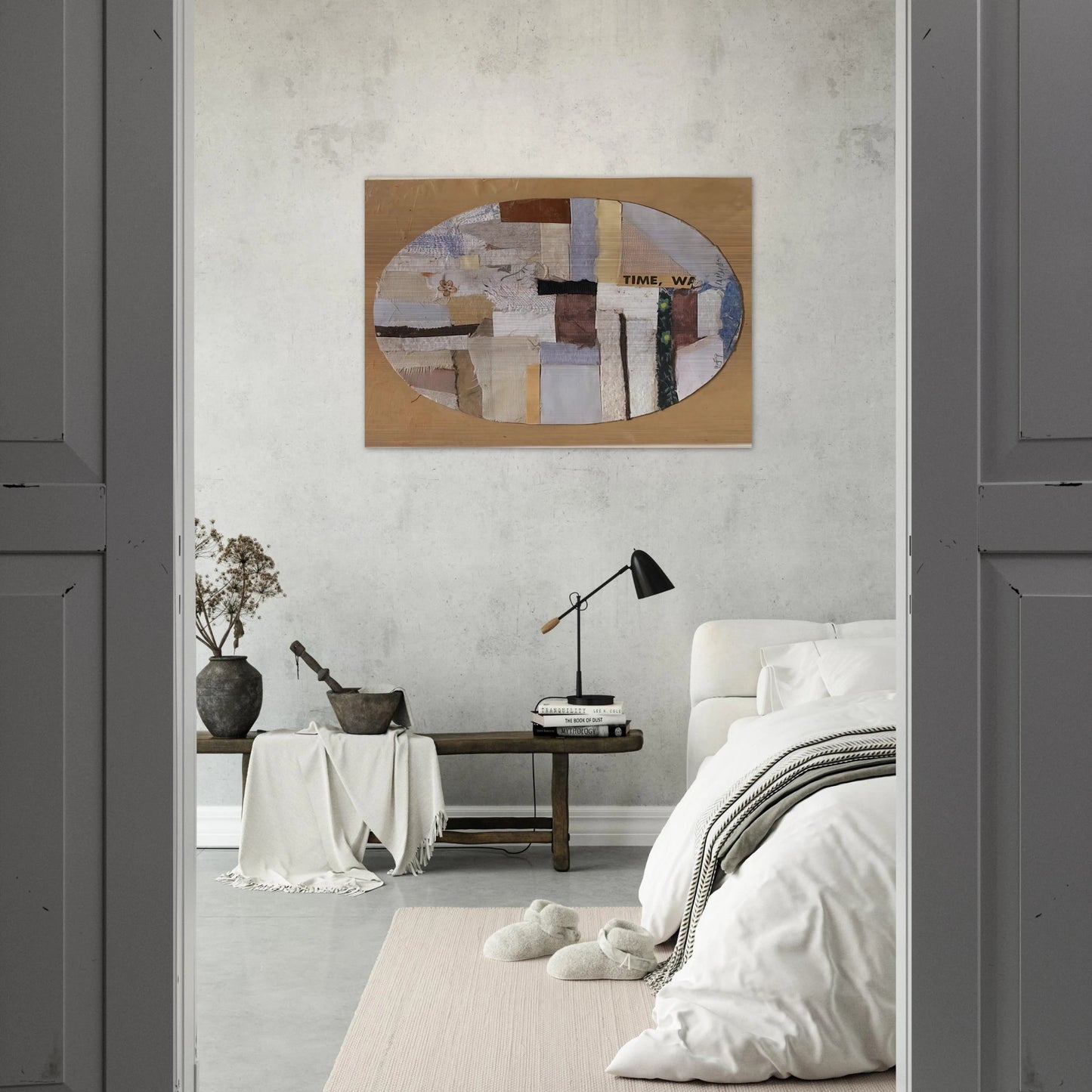 Number 159 - 1948 - Anne Ryan Brushed Aluminum Print - 70x100 cm / 28x40 inches | Anne Ryan Aluminum Print | Anne Ryan Prints