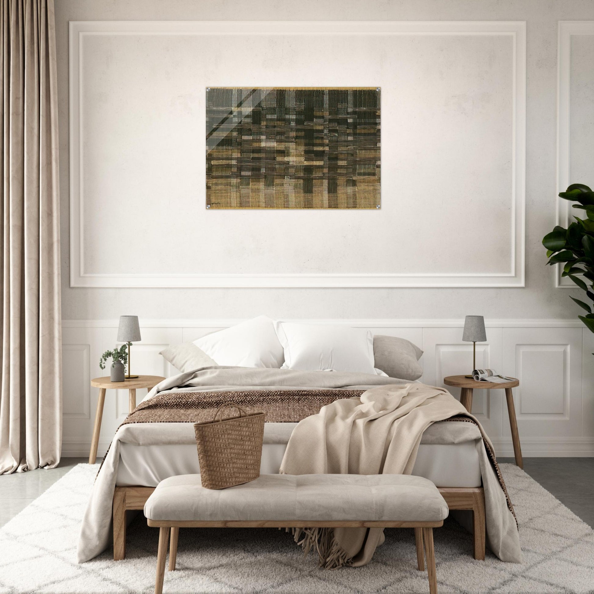 TAPESTRY 1948 - Anni Albers Acrylic Print - 70x100 cm / 28x40″ inches | Anni Albers Wall Art | Anni Albers Prints