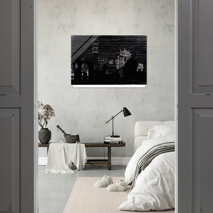 NOCTURNAL ROME 2 - MC Escher Acrylic Print - 70x100 cm / 28x40″ inches | MC Escher Wall Art | MC Escher Prints