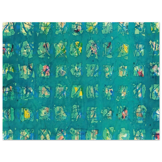 Sam Francis - La Primavera Fredda  Cold Spring   75x100 cm / 30x40inches Fine Art Poster