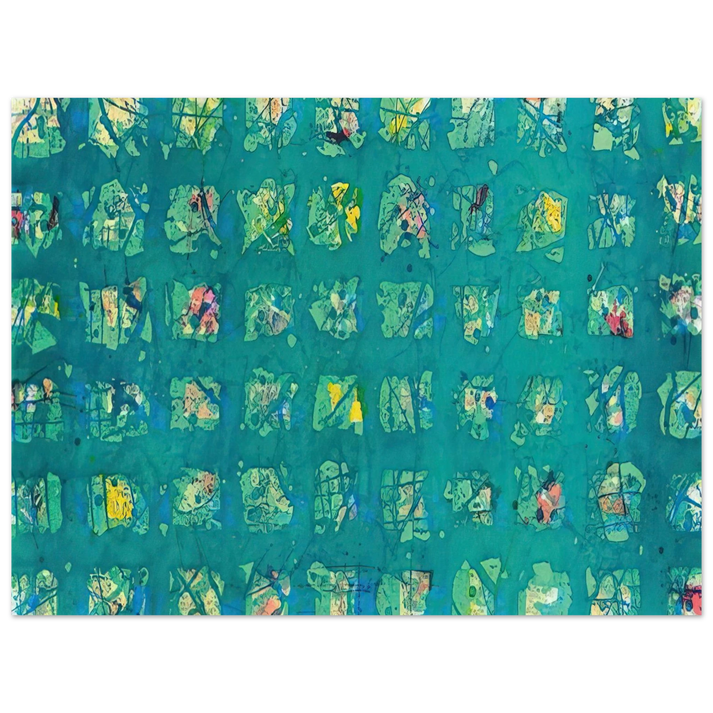 Sam Francis - La Primavera Fredda  Cold Spring   75x100 cm / 30x40inches Fine Art Poster