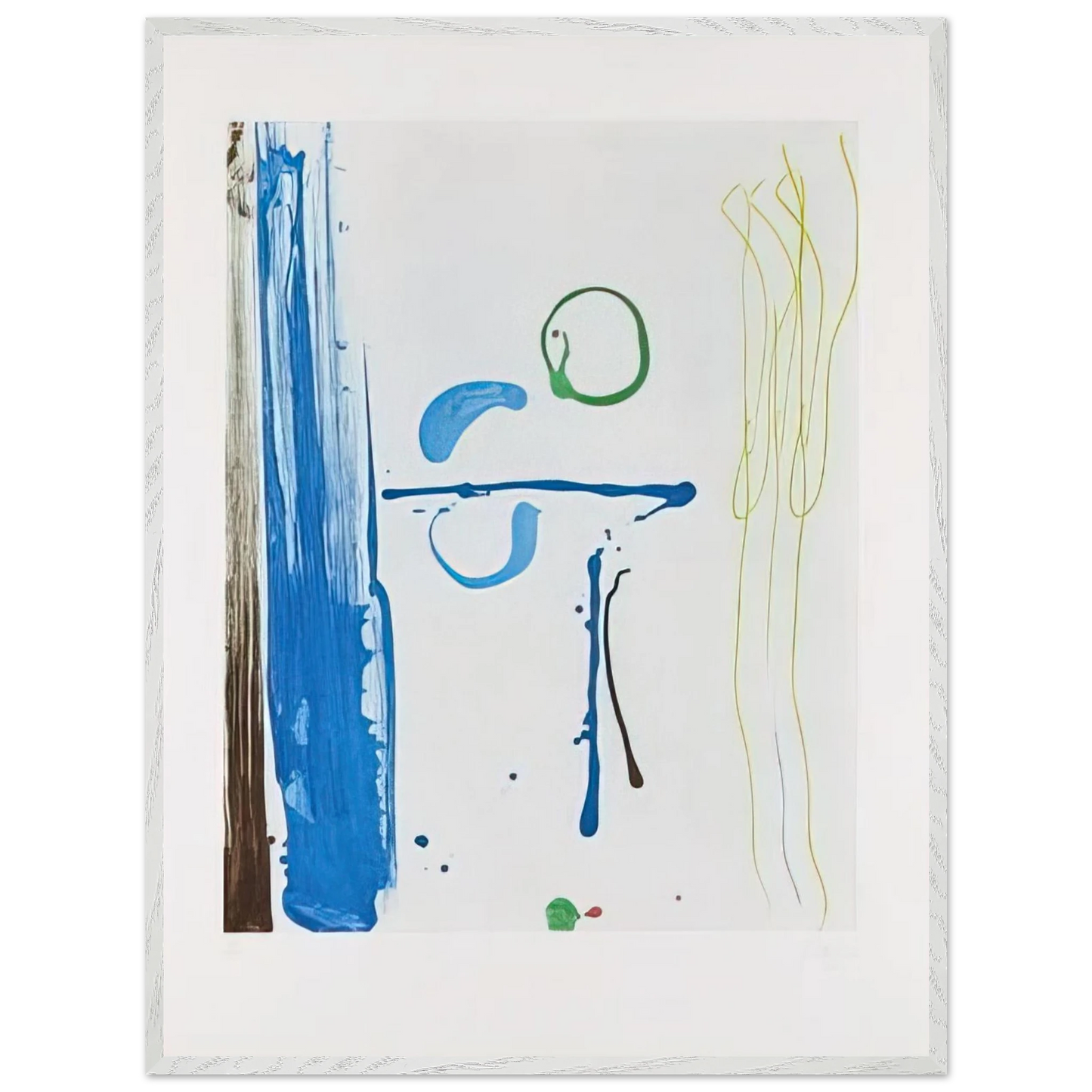 Helen Frankenthaler - Sunshine After Rain - 1987 Wall art - 40x50 cm / 16x20 inches - Fine Art Poster-canvas - -