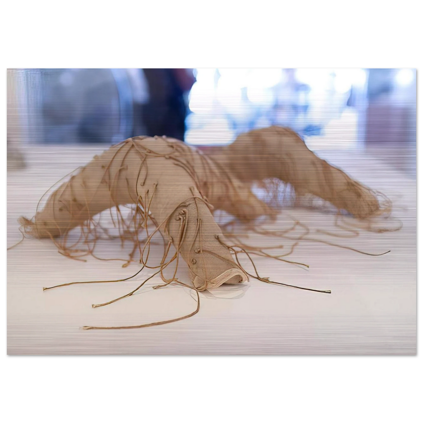 UNTITLED 1 - Eva Hesse Brushed Aluminum Print - 70x100 cm / 28x40 inches | Eva Hesse Aluminum Print | Eva Hesse Prints